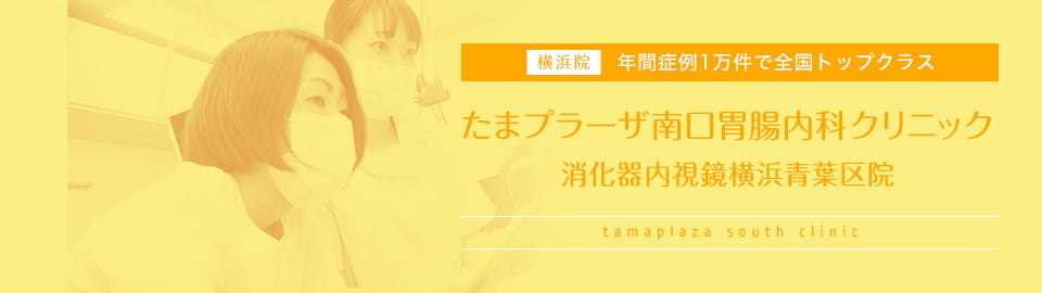 横浜院 年間症例1万件で全国トップクラス たまプラーザ南口胃腸内科クリニック 消化器内視鏡横浜青葉区院 tamaplaza south clinic